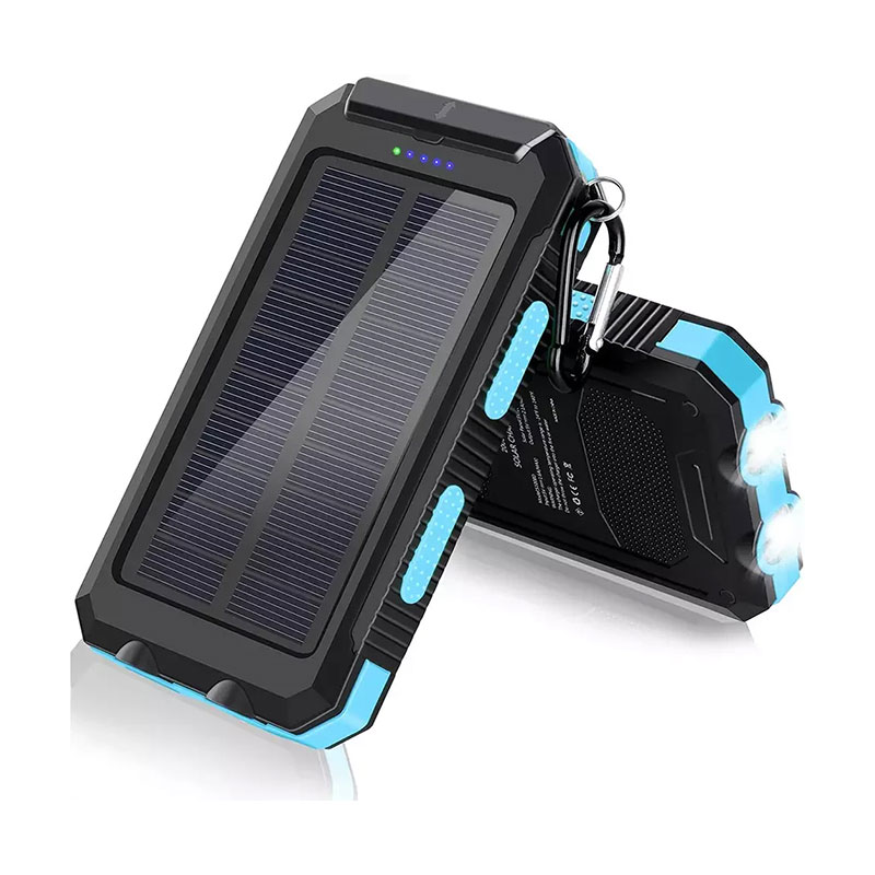 Pengisi Daya Portabel Solar Power Bank 20000mAh